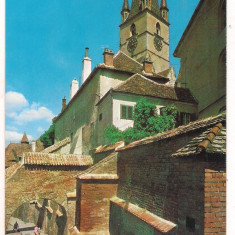 #carte postala(ilustrata)-SIBIU-Pasajul scarilor