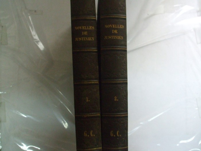 Code et novelles de Justinien Novelles de l&#039;empereur Leon Metz vol 1-2 1806 042