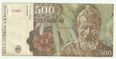 ROMANIA 500 LEI APRILIE 1991 [2] foto