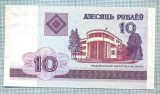 1473 BANCNOTA - BELARUS - 10 RUBLEI - anul 2000 -SERIA 2828944 -starea care se vede