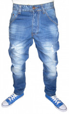 (NOU) BLUGI CONICI CU TUR LASAT / RUPTURI - MODEL DE SEZON - SKINNY / SLIM - ( TOATE MARIMILE: 29, 30, 31, 32, 33, 34, 36 ) foto