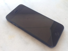 iPhone 5 16GB Black IMPECABIL , full , NEVERLOCKED , original - 1599 LEI ! Okazie ! foto
