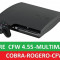 PS3 PLAYSTATION 3 SLIM HDD 250 GB ,PS3 MODAT 4.55 ULTIMUL UPDATE ,COMPATIBIL CU TOATE JOCURILE