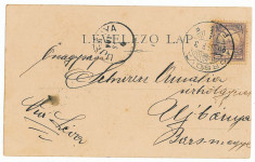 3218 - L i t h o, ORSOVA - old postcard - used - 1901 foto