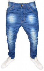 (NOU) BLUGI CONICI CU TUR LASAT - DESIGN MODERN - SKINNY / SLIM - ( TOATE MARIMILE: 28, 29, 30, 31, 32, 33, 34 ) foto