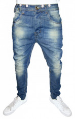 (NOU) BLUGI CONICI CU TUR LASAT - CEL MAI VANDUT MODEL - SKINNY / SLIM - ( TOATE MARIMILE: 28, 29, 30, 31, 32, 33, 34 ) + BRETELE CADOU! foto