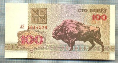 1494 BANCNOTA - BELARUS - 100 RUBLEI - anul 2000 -SERIA 1614529 -starea care se vede foto