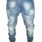 (TUR LASAT) Blugi CONICI - MODEL NOU + BRETELE CADOU -- SKINNY / SLIM - ( TOATE MARIMILE: 29, 30, 31, 32, 33, 34)