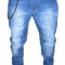 (NOU) BLUGI CONICI CU TUR LASAT - MODEL NOU + CADOU LANT - SKINNY / SLIM - ( TOATE MARIMILE: 29, 30, 31, 32, 33, 34, 36 )