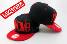 Sapca Snapback YMCMB Young Money Cash Money Negru-Rosu Snap Back | In Stoc | Transport Gratuit foto