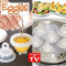 Dispozitiv special pentru oua Eggies ndash; metoda rapida si usoara pentru fierberea oualor tari, fara coji.