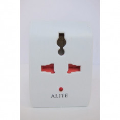 Alite 16 A - adaptor de priza EU cu iesire UK/US foto