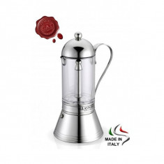 Cafetiera moka ( presou ) Cristal INOX 4 cesti foto