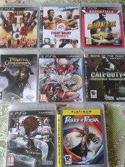 vand jocuri ps3 ,la pachet de 10 bucati,sau la bucata,actiune,sport,aventura foto