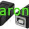 Mufa adaptoare, USB A, tata &amp;rarr; USB B, mama/6889