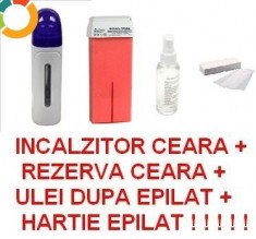 KIT EPILARE - APARAT EPILAT - KIT / SET - INCALZITOR CEARA foto