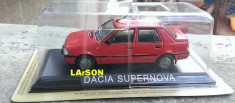 Macheta metal DeAgostini Dacia SuperNova NOUA SIGILATA + revista nr.45 din colectia Masini de Legenda, Scara 1:43 (art. 1300, 1310) foto