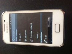 Samsung galaxy Ace Plus alb 400 lei- negociabil!!!! foto