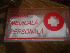 Trusa medicala personala foto