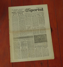 Ziar - SPORTUL - anul XLI - nr. 10927 - vineri 1 Februarie 1985 - 4 pagini foto