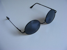 Ochelari de soare - Retro - John Lennon - Ozzy Osbourne Vintage uv400 --- Negru , Black foto