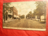 Ilustrata Main St.,Strasburg ,Ohio , cca.1916 SUA, America de Nord, Circulata