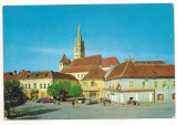 #carte postala(ilustrata)-MEDIAS-Piata Republicii