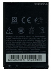Acumulator baterie HTC Desire S Original BA-S530 BG32100 Li-Ion 1450mAh foto