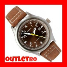 REDUCERE 37% + LIVRAREA GRATUITA * CEAS MILITAR AVIATOR SEKONDA 3882 * NOU IN CUTIE CADOU *OFER FACTURA SI GARANTIE 12 LUNI* PRET DE RETAIL 50 LIRE foto