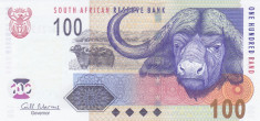 Bancnota Africa de Sud 100 Rand (2009) - P131b UNC foto