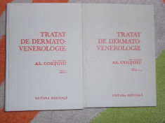 AL. COLTOIU--TRATAT DE DERMATO-VENEROLOGIE 2 VOL. foto