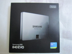 SSD SAMSUNG 840 EVO 750GB NOU SATA 3 foto