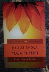 Julius Evola YOGA PUTERII Eseu despre tantre Ed. Humanitas 2011 foto