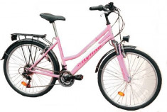 Bicicleta dama oras Trekking 2632 18V model 2012 DHS foto