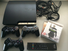 PlayStation 3 Slim 120 GB - Pachet EXTRA foto