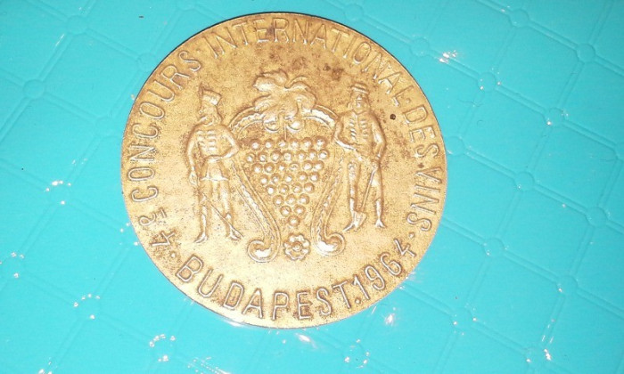 CONCURS INTERNATIONAL DE VIN BUDAPESTA 1964 IMENSA