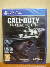 Call of Duty: Ghosts Limited Edition Include FREE FALL Bonus Map (PS4) - PlayStation 4 SIGILAT!!! (ALVio) ( VAND / SCHIMB ) foto