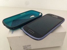 SAMSUNG GALAXY S3 mini I8190 Blue stare foarte buna , necodat , PACHET COMPLET foto