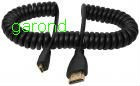 Cablu spiralat, HDMI, tata &amp;amp;rarr; HDMI, mama/71431 foto