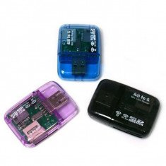 USB Card Reader Compatibilitati:SD,MMC,M2,Micro SD,Produo.USB 2.0 48-in-1 foto