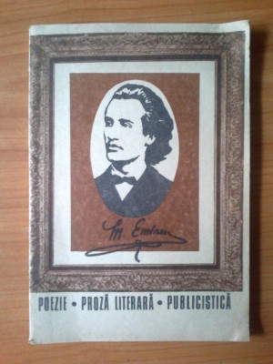 e2 Poezie. Proza literara. Publicistica - Eminescu foto