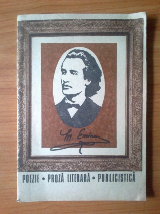 e2 Poezie. Proza literara. Publicistica - Eminescu