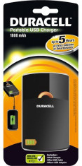 Incarcator portabil USB Duracell 1800mAh foto