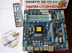 Placa de baza sk1155 Gygabite H67M-UD2H-B3 foto