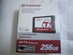 SSD 256GB (256 GB) Transcend SSD340 NOU SATA 3 2.5&amp;quot; foto