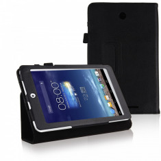 Husa cu stand ptr. ASUS MeMo Pad 8 ME180A *BLACK*+Folie protectie ecran+Touch pen GRATIS foto