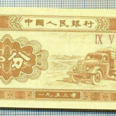 1624 BANCNOTA - CHINA - 1 FEN - anul 1953 -SERIA IX V -starea care se vede