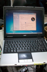 236 Laptop ACER Aspire 5050 - amd turion 2.0 1gb hdd60 rw wifi display 14&amp;#039;&amp;#039; acumulator 1ora foto