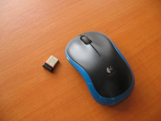 Mouse optic LOGITECH M185 1000dpi - receiver usb nano foarte mic - poate fi folosit pe tableta notebook sau pc foto