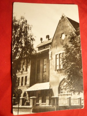 Ilustrata BEIUS - Liceul , circulat ,anii &amp;#039;60 foto